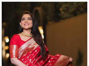 Sonalee Kulkarni's Gorgeous Saree Looks