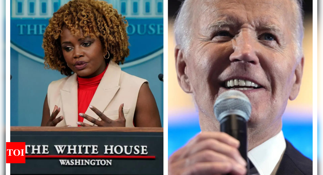 ‘If Biden is awake’: White House briefing turns into debate on President’s cold, nap time. Watch – Times of India