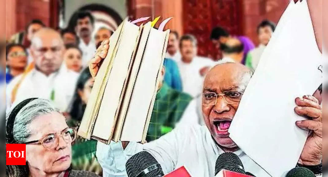 Kharge cites RSS mouthpiece to attack PM Modi on Constitution