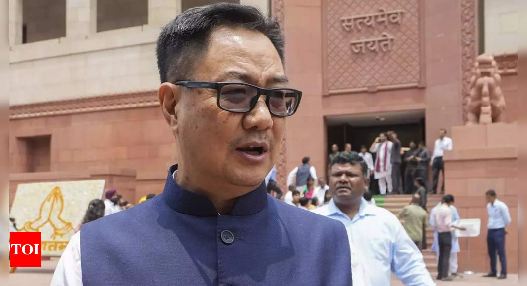 Is not going to let Congress reach its plan to stall the Area: Kiren Rijiju | India Information