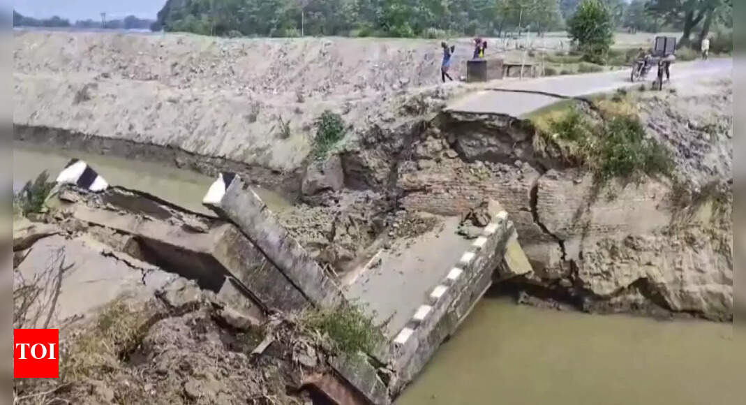 Triple bridge collapse in Bihar takes total to 9 in 15 days | Patna ...