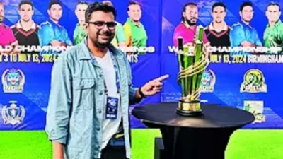 Lucknow lad clicks legends for World Championship of Legends (WCL) in England