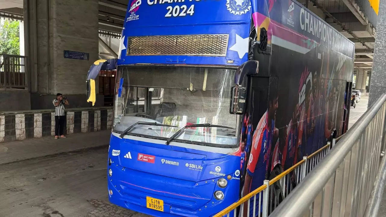 Special bus ready for Team India’s T20 World Cup victory parade – see photos – Times of India