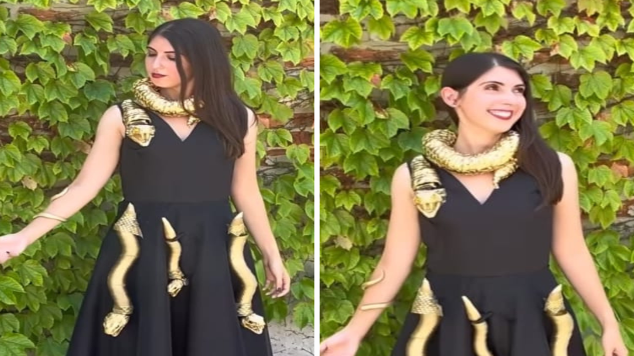 Future of fashion: World’s first AI dress with robotic snakes – Times of India