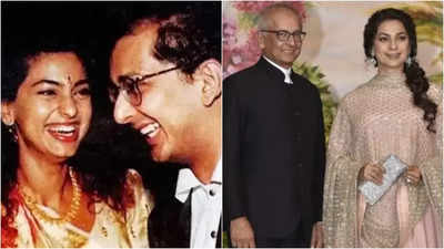 Juhi Chawla -Jay Mehta love story: From a truck of red roses to love ...