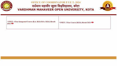 Rajasthan PTET 2024 Results Announced at ptetvmou2024.com: Download Your Scorecard Here