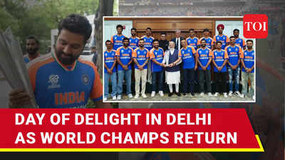India Celebrates Champions' Return; PM Modi Holds 'Cup Pe Charcha' | Best Moments