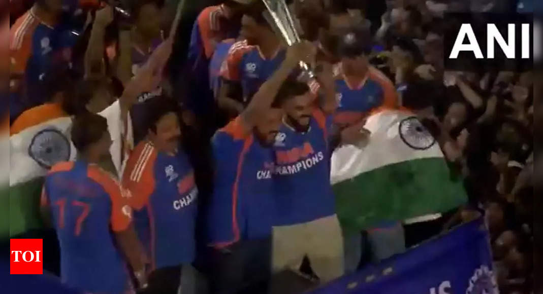 Watch: Team India's new 'Champions', 'two-star' jersey for victory lap