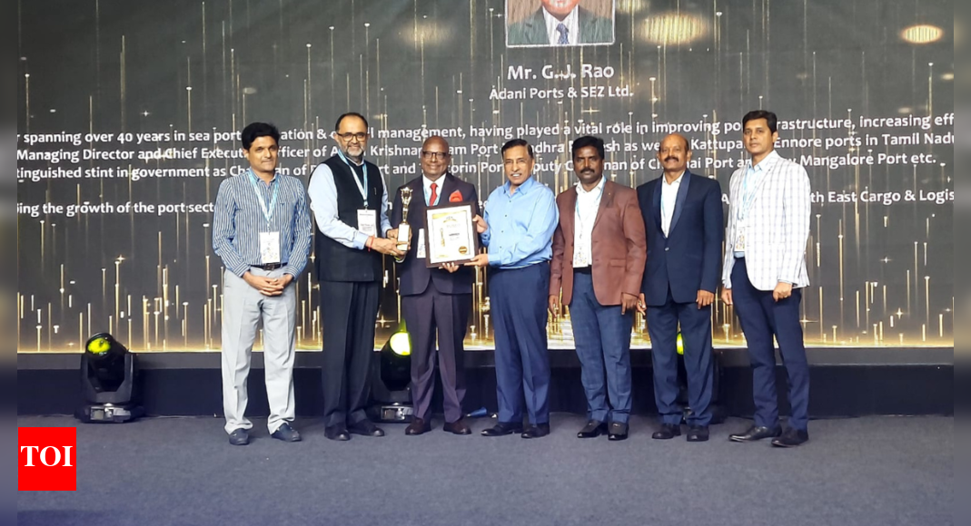 Adani Krishnapatnam port CEO receives lifetime achievement award ...