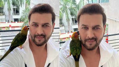 Rumi Khan becomes a pet owner for the first time, says ‘I'm really impressed by the green-cheeked bird’s personality’