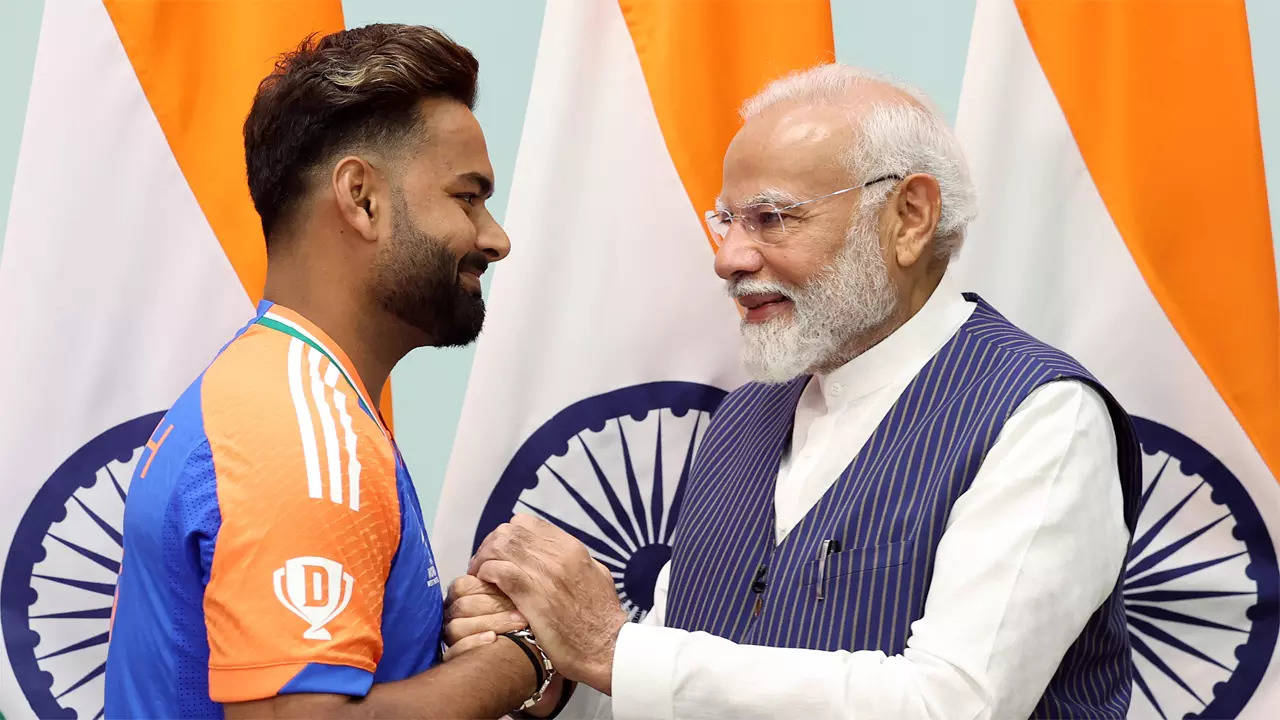 When Rishabh Pant admitted to PM Narendra Modi ‘ye mera dosh hai’ on his horrific car crash. Watch – Times of India