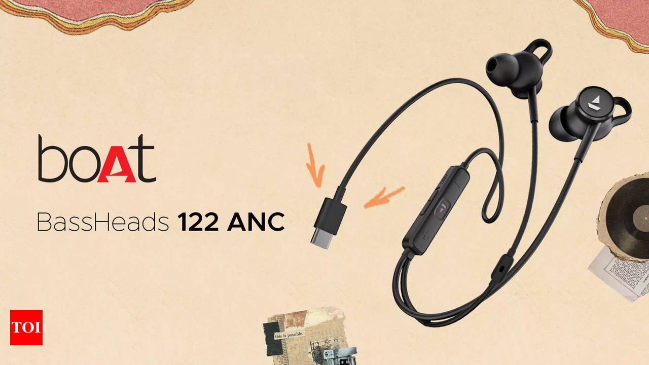 Boat launches Bassheads 122 wired earphones with Type C port at Rs 999 Times of India