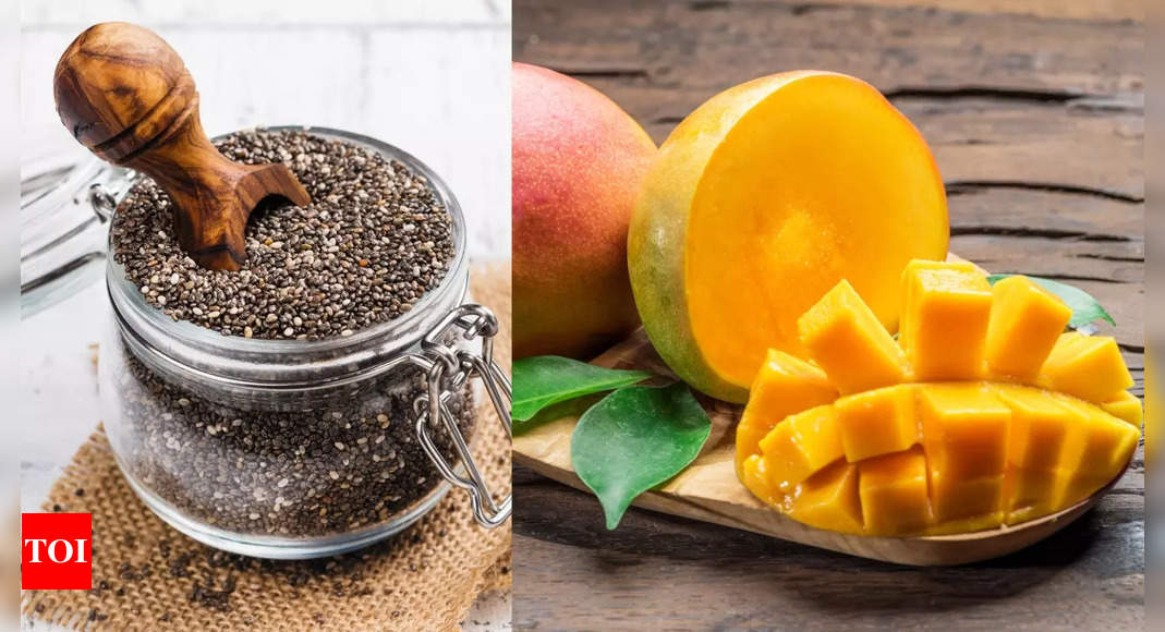 Healthy Chia Seed and Mango Dessert Recipe for Weight Loss |