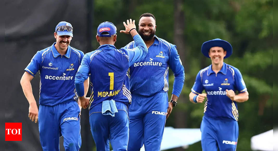 Major League Cricket: Nicholas Pooran shines as MI New York beat Seattle Orcas by 6 wickets – Times of India