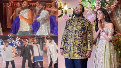 Salman Khan grooves to 'Aisa Pehli Baar Hua Hai'; Ranveer Singh dances on 'No Entry' - Inside video from Anant Ambani and Radhika Merchant's sangeet go VIRAL