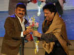 Govinda at inauguration of Worli Mahotsav
