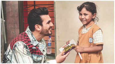 World Chocolate Day: Chocolates and children both bring a smile to your lips, says Arjun Bijlani