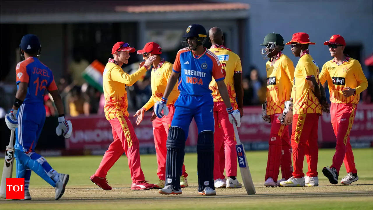 Celebrations khatam nahi hui aur...': Fans left unimpressed as young India  handed rude Zimbabwe shock | Cricket News - Times of India