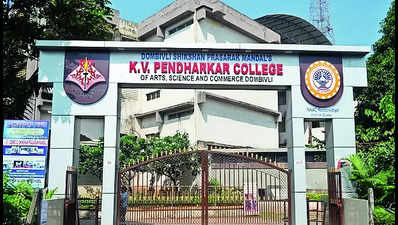 Aided wing on, college issues receipts for unaided courses