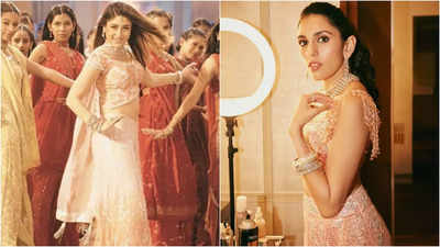 Shloka Mehta re-creates Kareena Kapoor Khan's iconic 'Bole Chudiyan' look for Anant Ambani and Radhika Merchant's sangeet