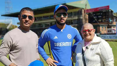 Riyan Parag fulfils a family dream with India debut