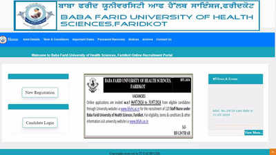 BFUHS Staff Nurse Recruitment 2024: Apply for 120 Vacancies at bfuhs.ac.in