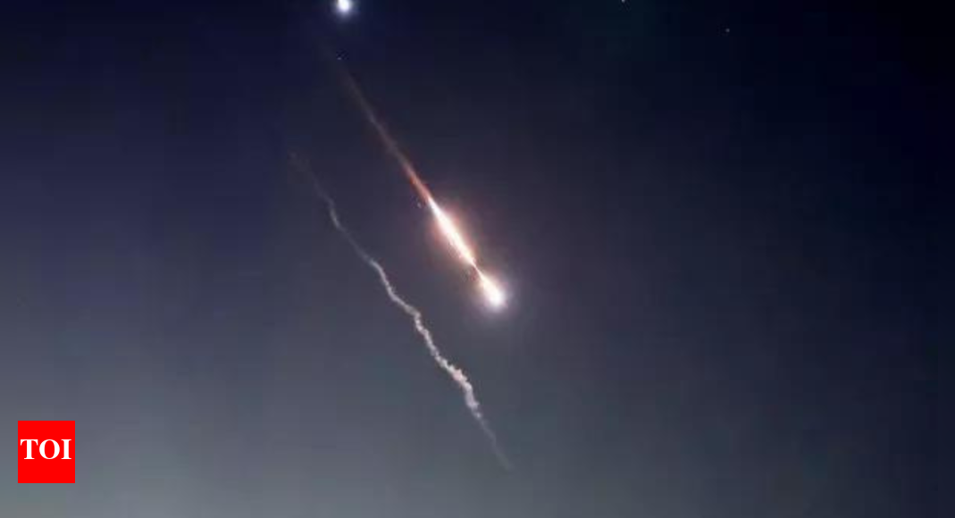 20 rockets launched at Northern Israel from Lebanon: IDF - Times of India