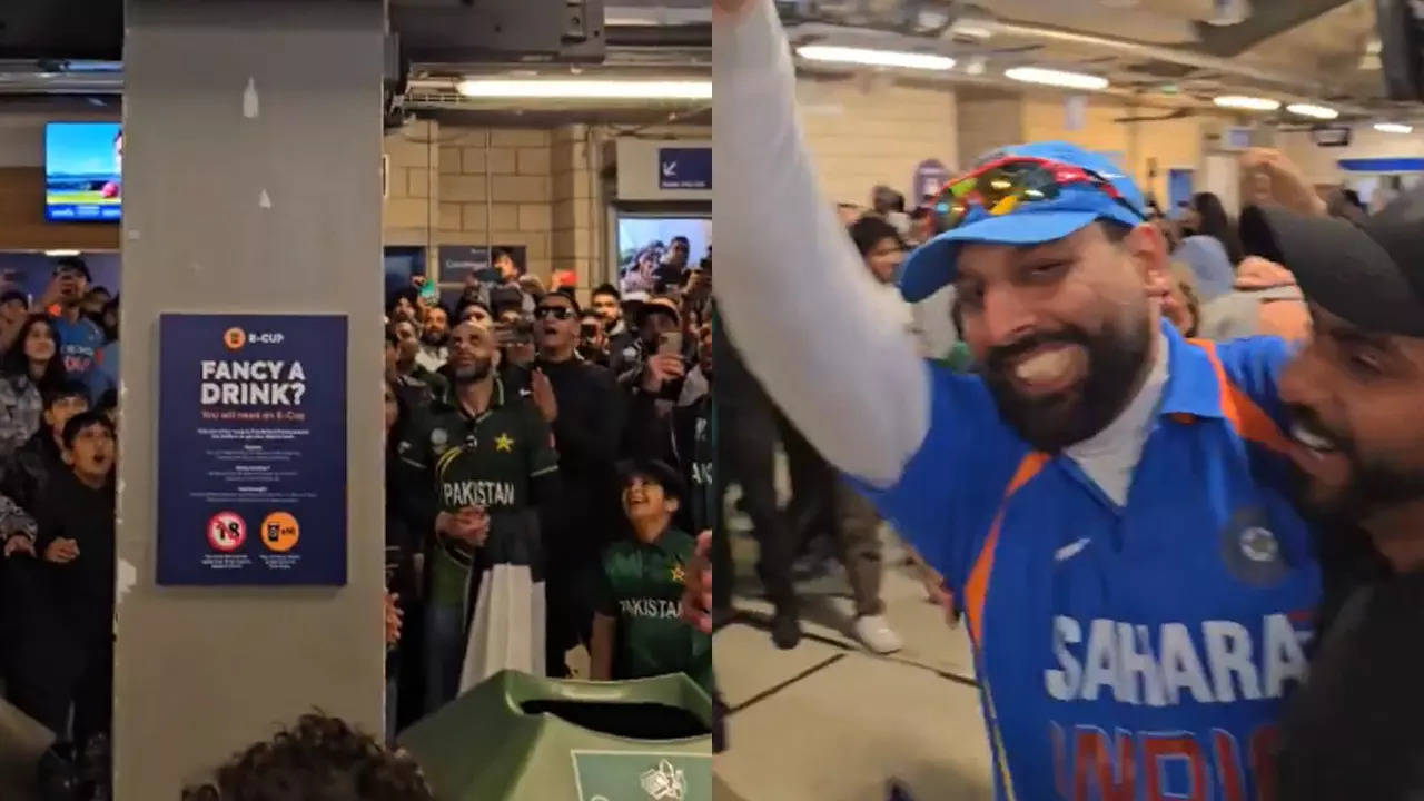 Cricket Rivals, Football Friends! India, Pakistan cricket fans rally behind England at Euro 2024. Watch – Times of India