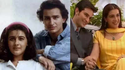 When Amrita Singh gave sleeping pills to Saif Ali Khan without his  knowledge, on Sooraj Barjatya's advice | Hindi Movie News - Times of India