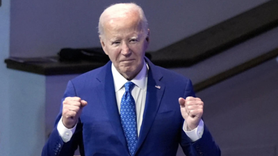 Biden campaigns in Pennsylvania, seeking to project strength and quiet Democratic jitters