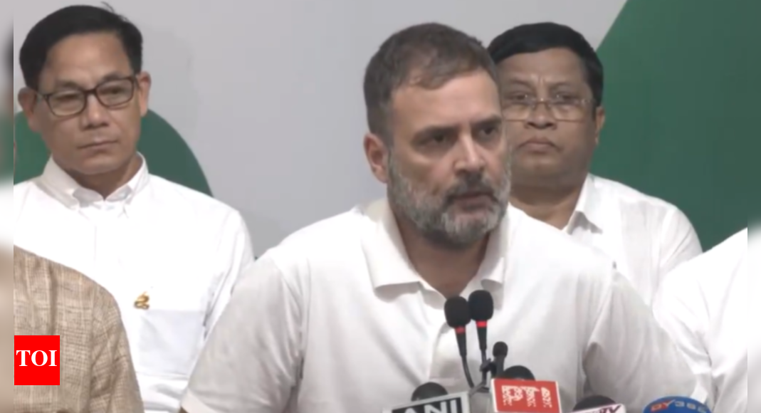 Rahul Gandhi Manipur visit live: I urge PM Modi to visit Manipur, say ...