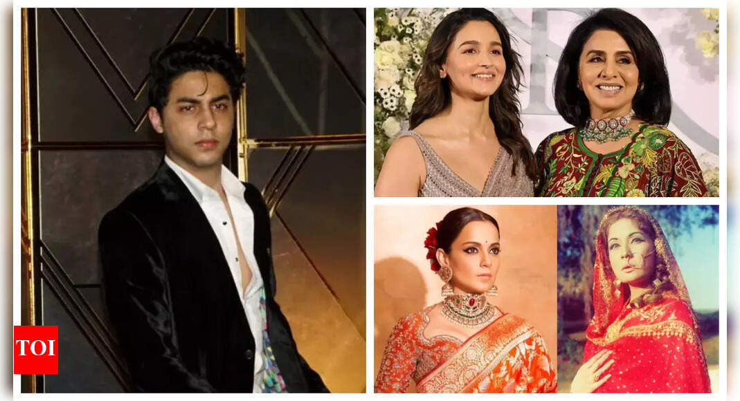 Aryan Khan hosts star-studded party, Alia Bhatt calls Neetu Kapoor her &lsquo;pillar of strength&rsquo;, Kangana Ranaut drops appreciation post for Meena Kumari: Top 5 entertainment news of the day | &ndash; Times of India