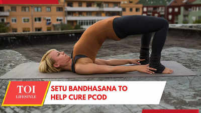 Cure PCOD, PCOS Naturally: Setu Bandhasana Yoga for Hormonal Balance