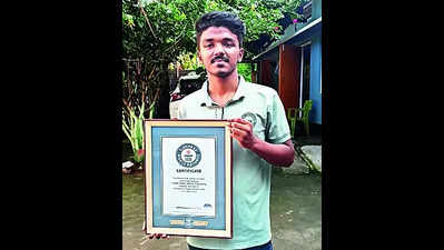 Assam student writes 84-page book in 9hrs, sets Guinness World Record