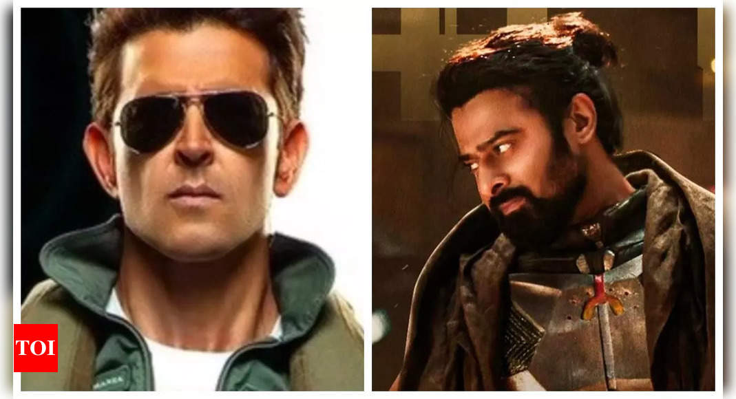 Prabhas’ Kalki 2898 AD beats Hrithik Roshan's Fighter to become highest grossing film in Hindi of 2024 - TOI Etimes