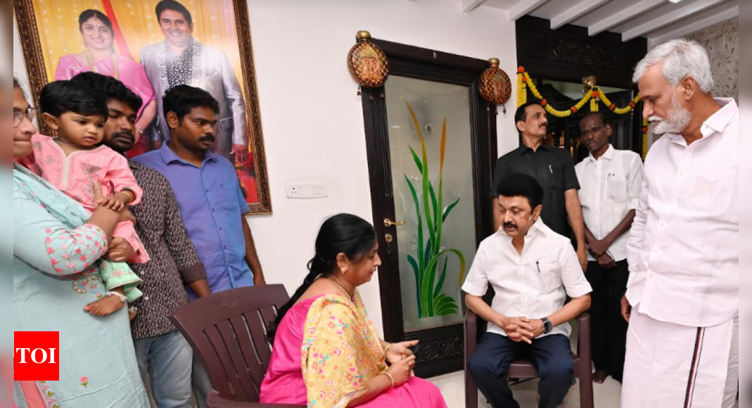 Stalin visits Armstrong’s family, assures thorough probe - The Times of India