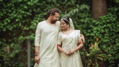 ‘Trinayani’ fame Shruti Das celebrates her first marriage anniversary with Swarnendu Samaddar