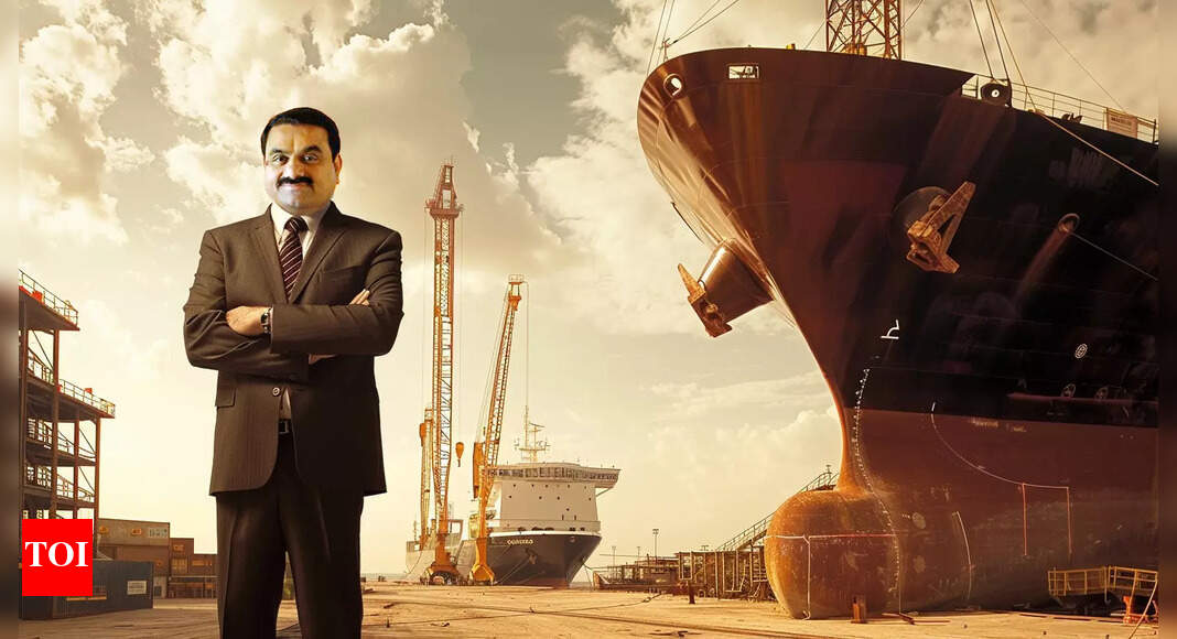 Billionaire Gautam Adani now wants to build ships at India’s largest port – Adani Group’s Mundra – Times of India