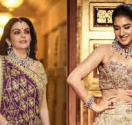 Radhika Merchant borrows mom-in-law Nita Ambani's ruby diamond set for her Sangeet