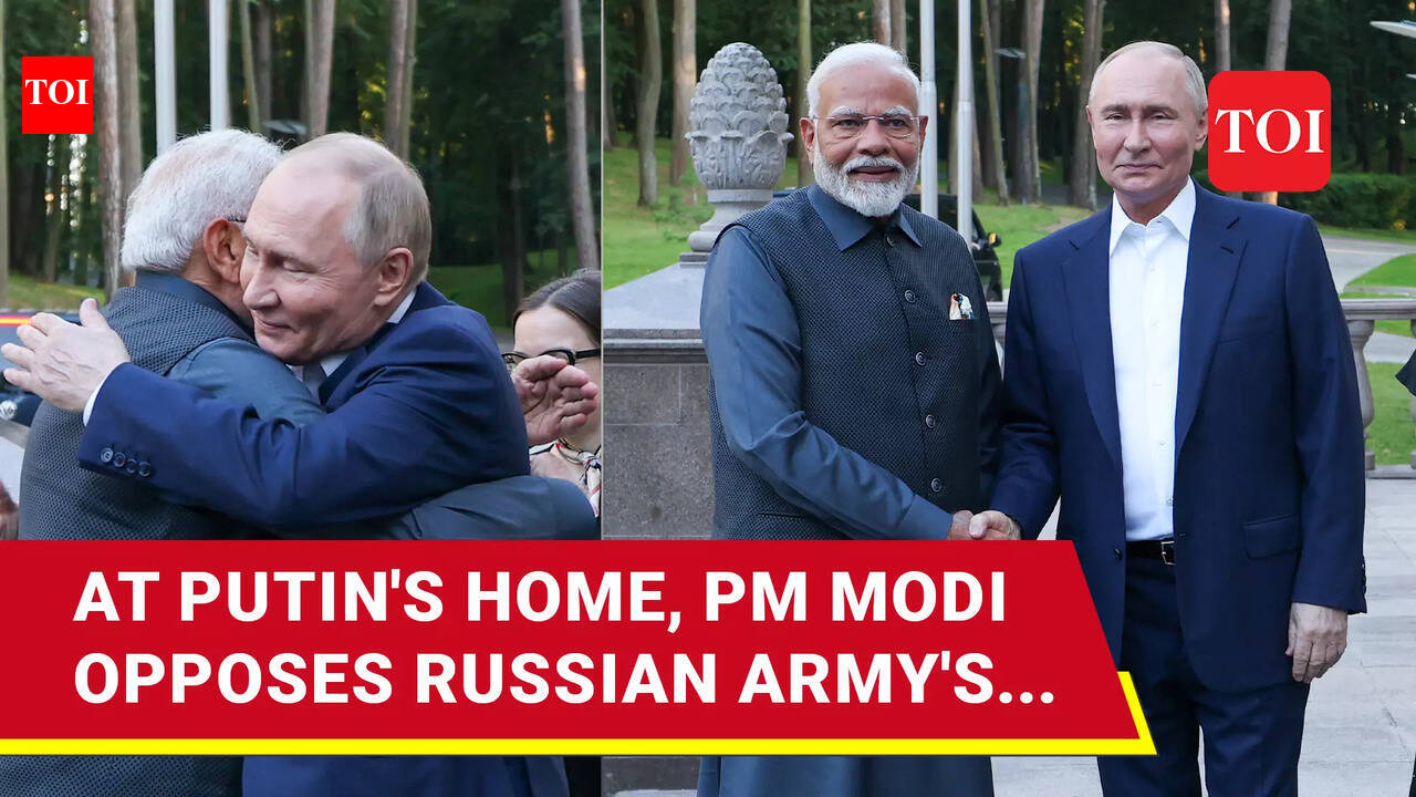 At Putin's Home, Indian PM Modi's Rare Disagreement With Russia ...