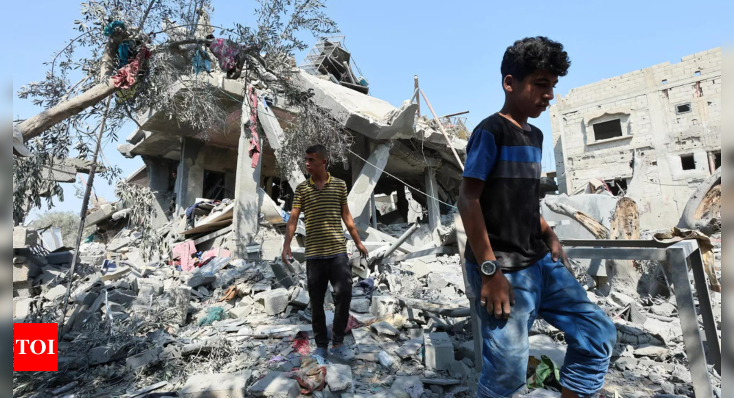 Israeli strike on Gaza school kills 29; likely to damper truce talks – Times of India