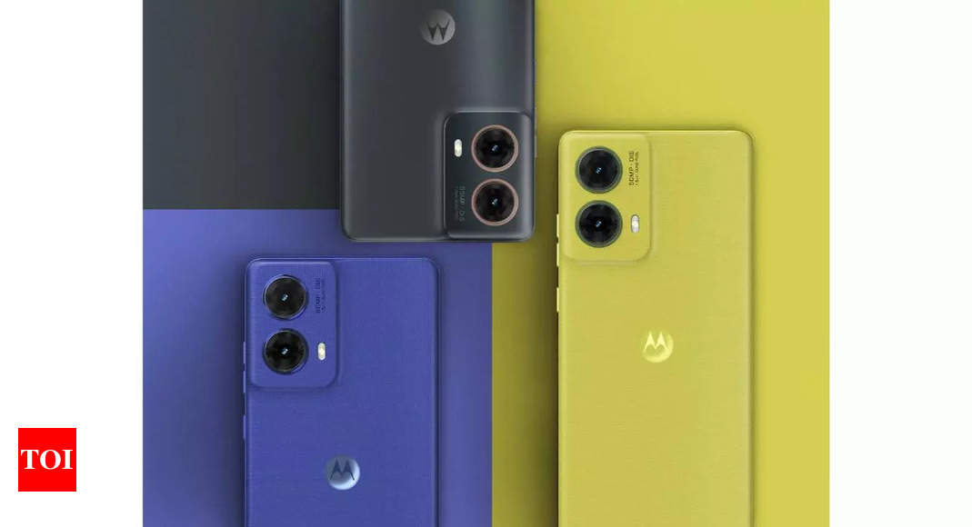 Motorola launches Moto G85 5G phone in India: Price, features and other details - The Times of India