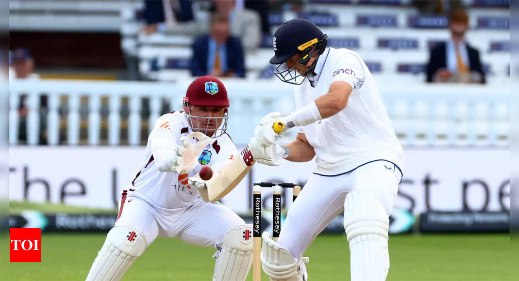 ENG vs WI Live Score, 1st Test, Day 3 - The Times of India