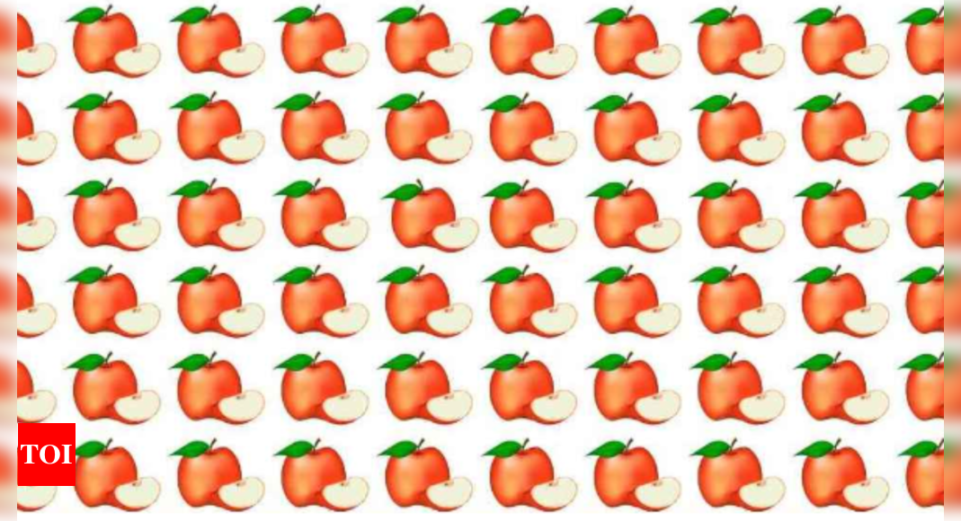 视觉错觉：7 秒内发现奇怪的苹果表情符号 |
