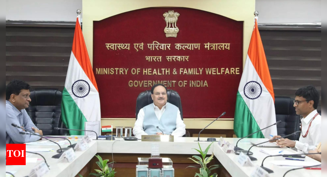 Health Minister JP Nadda Chairs First Executive Committee Meeting Of 