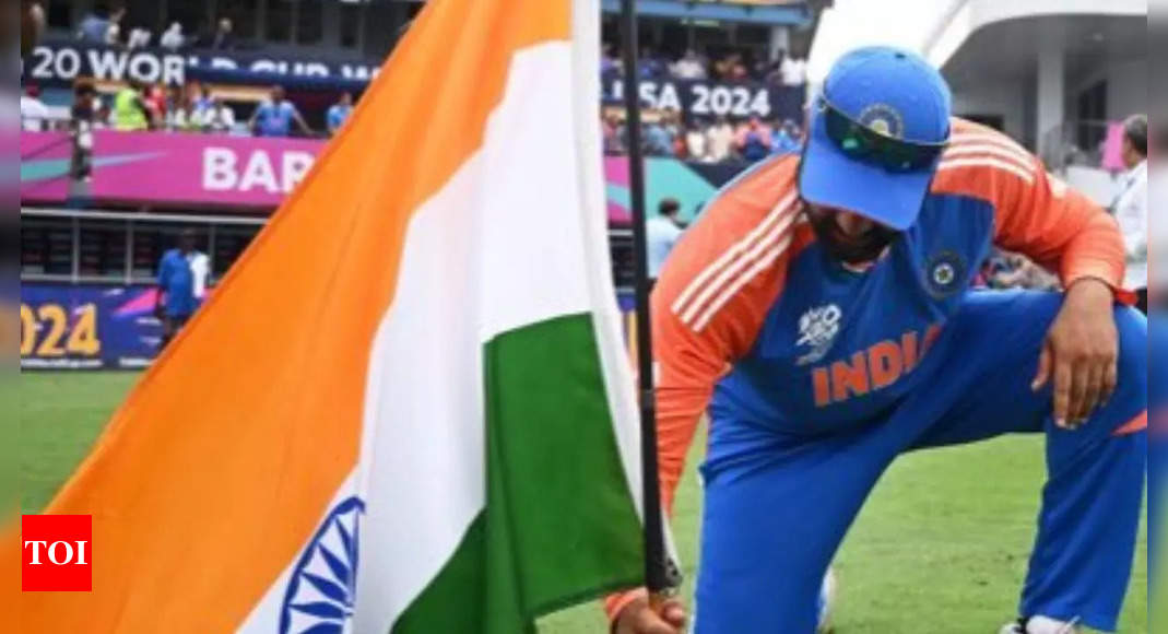 Rohit Sharma Flag Photo Controversy: Rohit Sharma’s new profile picture causes controversy; Here’s how he responds |