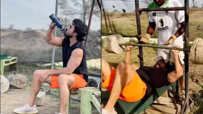 When Ram Charan proved 'workout has no vacation' during his vacay in Africa-WATCH