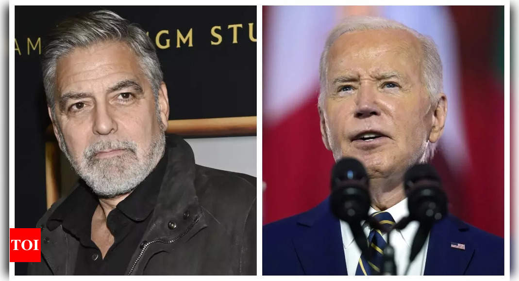 George Clooney asks Biden to end Presidential campaign