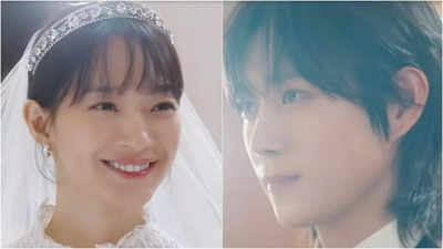 Shin Min Ah and Kim Young Dae's fake wedding teased in first look from 'No  Loss in Love' - Times of India