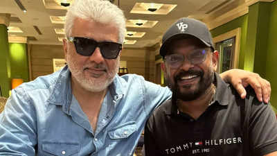 Venkat Prabhu meets Ajith in Azerbaijan, the reunion of 'Mankatha' duo storms the internet